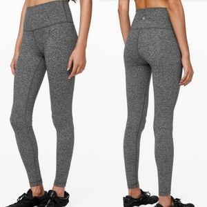 Lululemon Leggings grey color excellent condition. Amazing price size 4